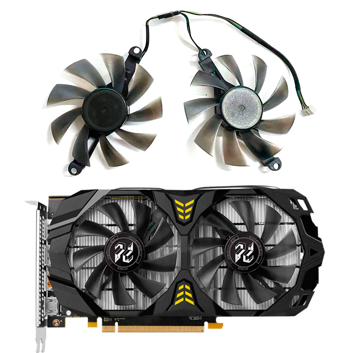 Rx 580 8Gb 2048Sp Gpu - Новый вентилятор для графического процессора (GPU),