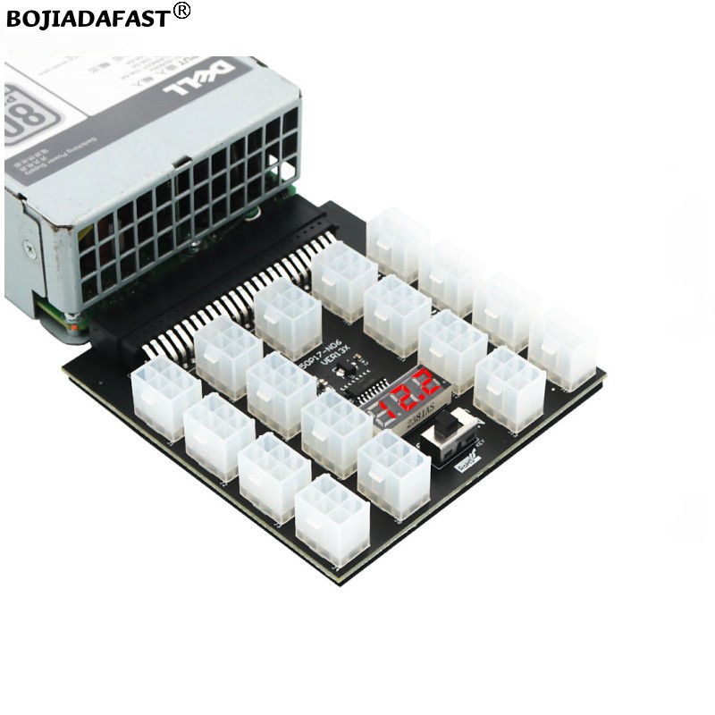 17-контактный разъем PCI-E, пл – обзор и цена 2400W Server Psu Breakout Board